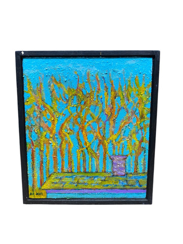 Painting 'Fall Focus' by Richard Fraenkel