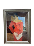 Framed Print Of 'The Singer' by Juan Gris