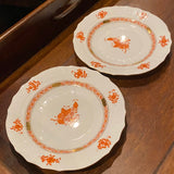 pair of Herend plates