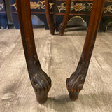 pair of inlaid French side tables