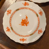 pair of Herend plates