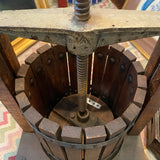 Wood wine masher