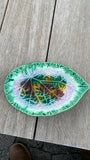 Majolica Begonia Leaf Plate