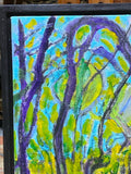 Painting 'Balcony View' by Richard Fraenkel