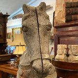 Grey Cast Aluminum Horse Statue