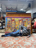 Painting 'Three Bar Stools' by Richard Fraenkel