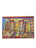 Painting 'Three Bar Stools' by Richard Fraenkel