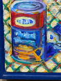 Untitled Painting of Soup Can by Richard Fraenkel