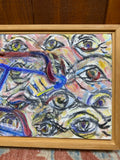 Painting 'Where Are My Glasses?' by Richard Fraenkel