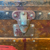 Louis Vuitton trunk with tray