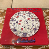 Set of 5 Mottahedeh Tin Plates