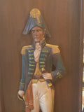 Carved Wooden Military Figure