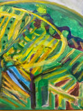Painting 'Les Alpilles Towards Les Eygalieres' by Richard Fraenkel