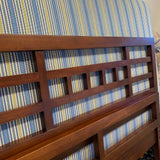 Room and Board Queen Wood Bed with Side Rails & Slats