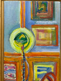 Painting 'In the Studio' by Richard Fraenkel