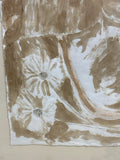 Watercolor of Figure Holding Flowers by Lee Godie
