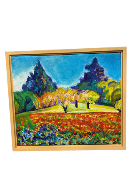 Painting 'Provence Memory' by Richard Fraenkel