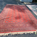 Red Bokara Rug 8'8" x 12'10"