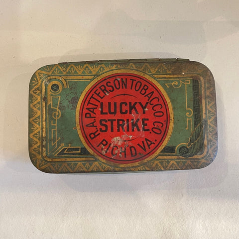 MISC AD AND COLLECTABLES Lucky Stike tin