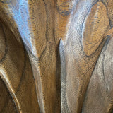 wood carved shell