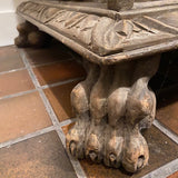 Ornately carved wood  Peruvian Trunk