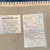 Blue & Black Patchwork Style West Elm Cadiz Machine Made Rug 8' x 10'