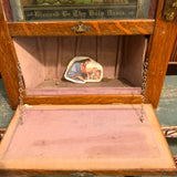 Last Rites religious box with candles