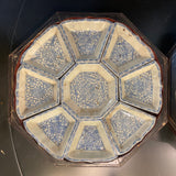 octagon Chinese lacquer box