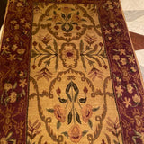 Red and Tan Tufenkian Armenian Designer Rug 3' x 5'4"