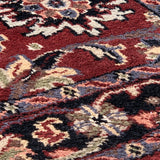Burgundy Hand knotted Rug
