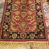 Black and Red Rug 2'7" x 4'7"