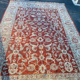 Peach & Tan Persian Rug 6' x 9'4"