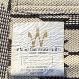 Jutland Black and White Arrow Woven Rug 6' x '9'