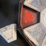 octagon Chinese lacquer box