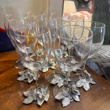 set of 8 Vagabond House wine glasses