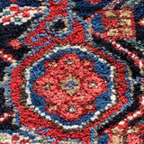 Heriz Large Area Rug, Cream and Deep Red Tones 9' x 12'3"