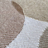 Stark Brown Pink and Red Geometric Rug 12'2" x 14'5"