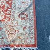 Peach & Tan Persian Rug 6' x 9'4"