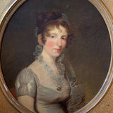 Oil on Canvas of Mrs. Stephen Salisbury