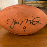 Jim Mcmahon signed football