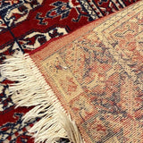 Red Bokara Rug 7'9" x 11'