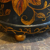 Sarried Ltd Gourd Box, Black and Amber