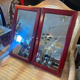 wall mount mirrored jewelry cabinet
