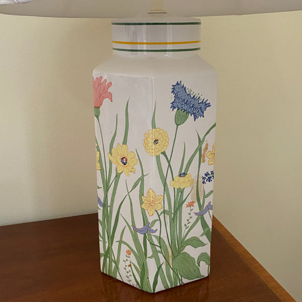 Floral 5-sided Lamp