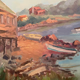 G. Morris signed painting