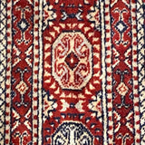 Red Bokara Rug 7'9" x 11'