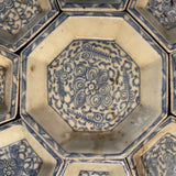 octagon Chinese lacquer box