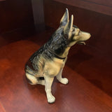 large porcelain German Shepard