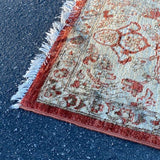 Peach & Tan Persian Rug 6' x 9'4"