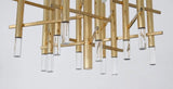 Sciolari brass and lucite